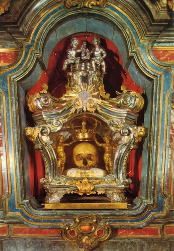 San Luigi Gonzaga, Teschio del Santo