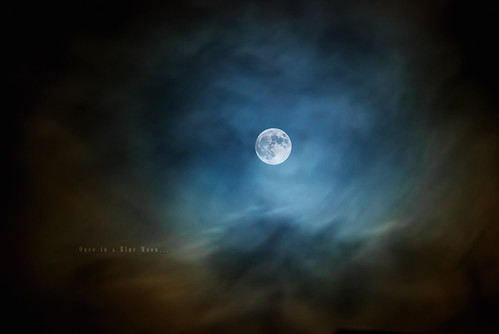 Images Of The Moon At Night. Blue Moon Night