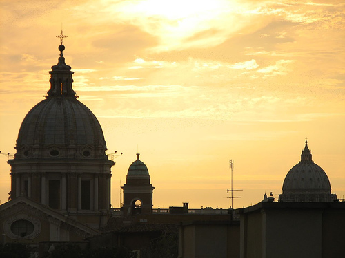 Rome - View From The Spanish Steps