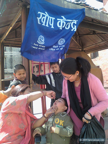 Polio Drop Vaccination