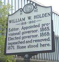 William W. Holden Historical Marker