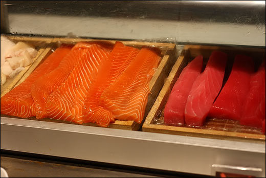 salmon-slabs