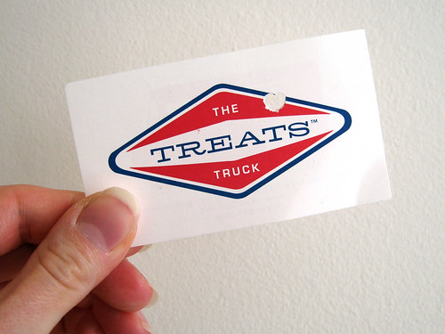 Treats Truck Business Card