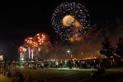 Hoboken - July 4th Macy's Fireworks -
