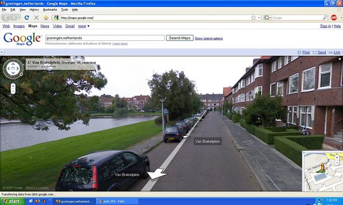 google maps street view van. Van Brakelplein on Google Maps