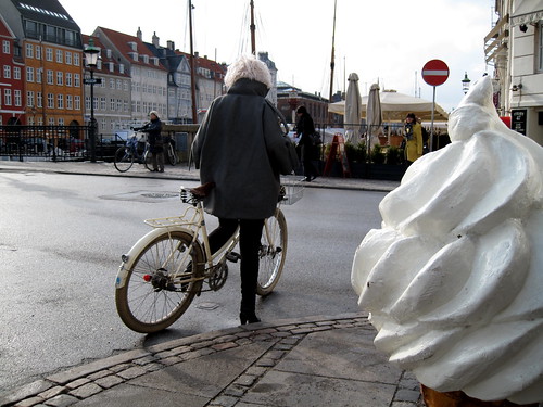 Two White Tops, One White Bicycle