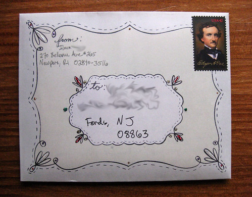 Evan Harris Birds of a Letter envelope