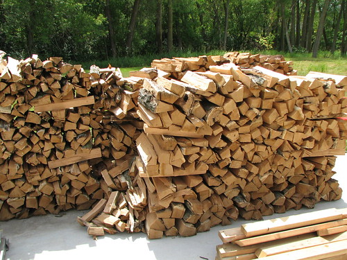 lots of firewood