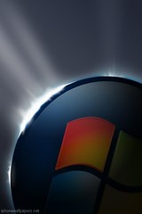Windows Vista Logo iPhone Wallpaper