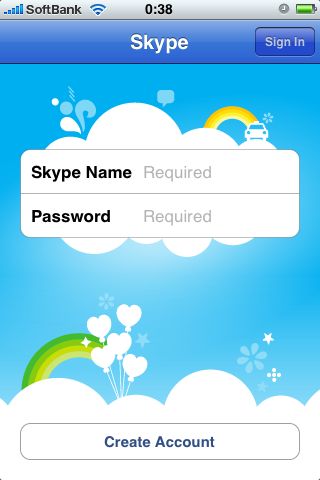Skype for iPhone2