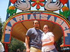 Dennis and Janell at Xochimilco