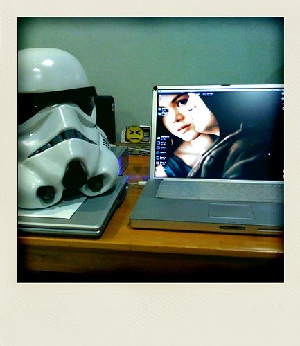 Stormtrooper 2 With my PowerBook