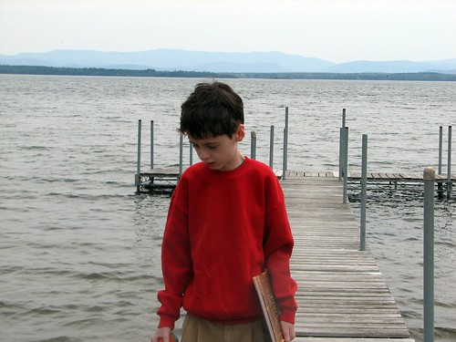 Peter on the dock