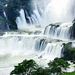 Waterfall, Guangxi, China 廣西南寧德天瀑布