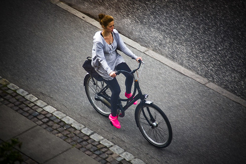 Pink Cycling Shoes