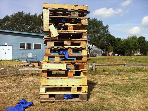 Pallet Tower by mdx