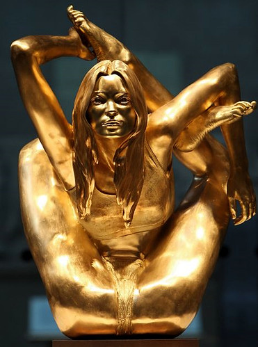 gold kate moss