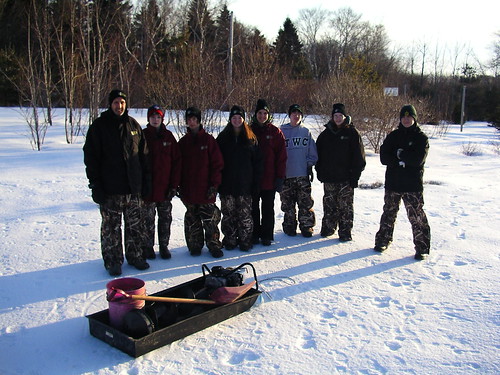 Wetheads assisting with the Winter Program in 2009