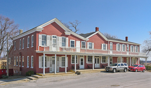 Wittmond Hotel, in Brussels, Calhoun County, Illinois, USA