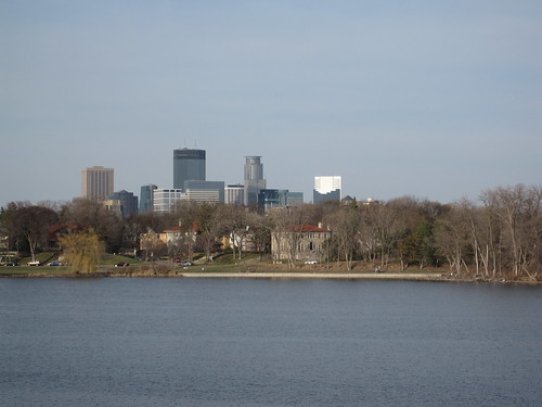 Minneapolis Skyline from Lake of the Isles