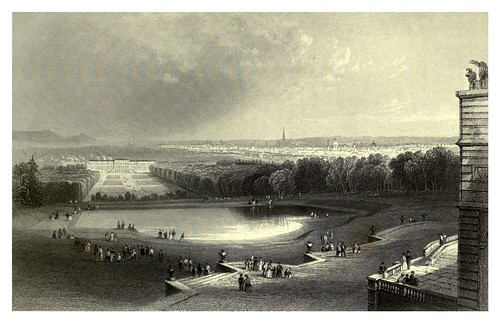 022- Viena vista desde la glorieta en Shönbrunn 1844