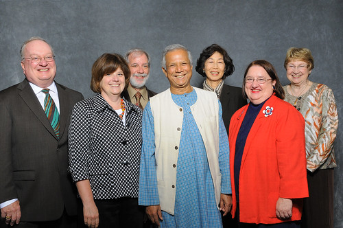 NAFSA Award Winners with Muhammad Yunus
