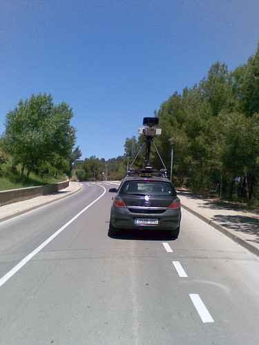 google street view sighting often causes public interest, another spotting