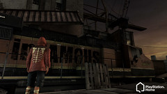 inFAMOUS in PlayStation Home