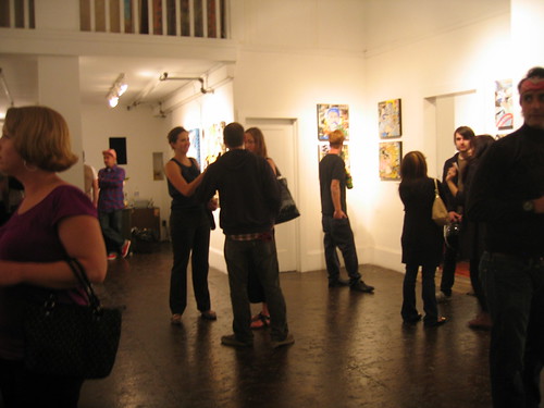 Shooting Gallery and White Walls, Art Reception, San Francisco, June 2009