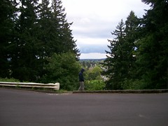 Lincoln St summit on Mount Tabor