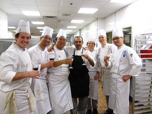 Cordon Bleu crew with Chef Bento