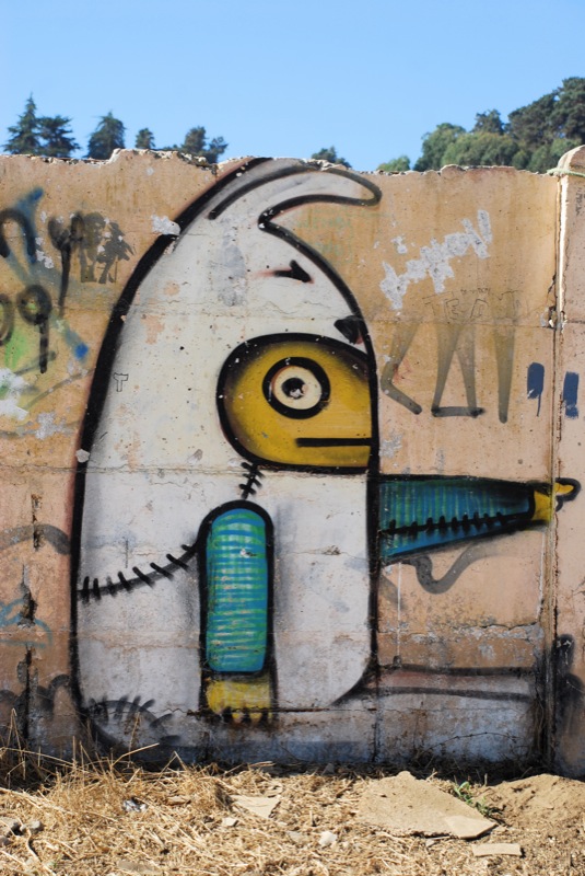 graffiti in El Tabo