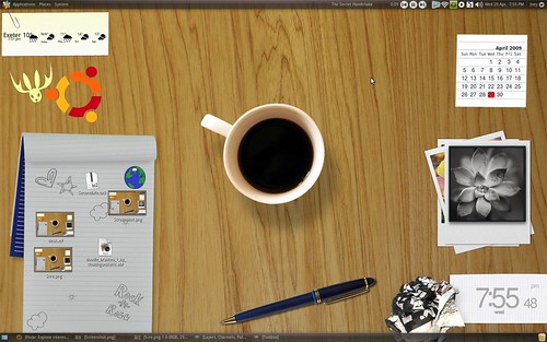 Desk Top Wallpaper. Literal Ubuntu quot;desk topquot;