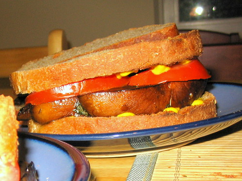 portabello sandwich