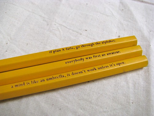 k.e.d's engraved pencils, the 2nd series