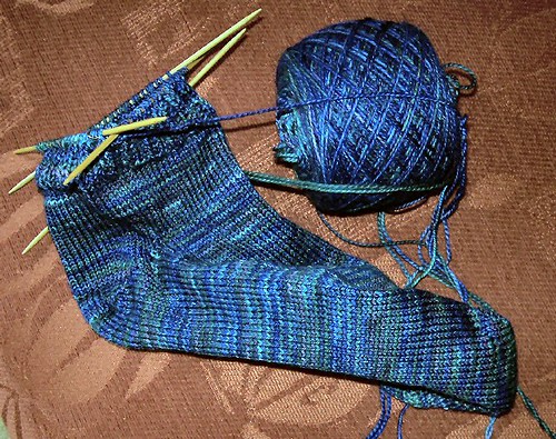 fleece artist sock