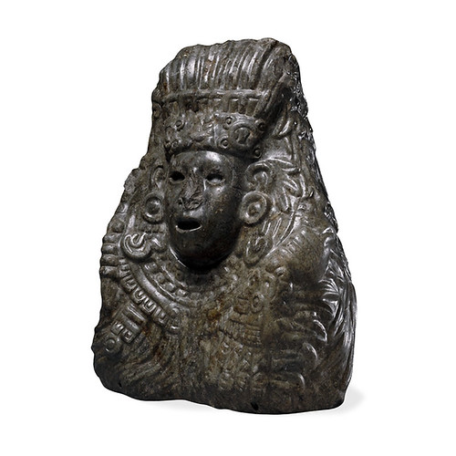 017- Busto de piedra de Quetzalcóatl- Azteca- AD 1325-1521-Mexico-© Trustees of the British Museum  
