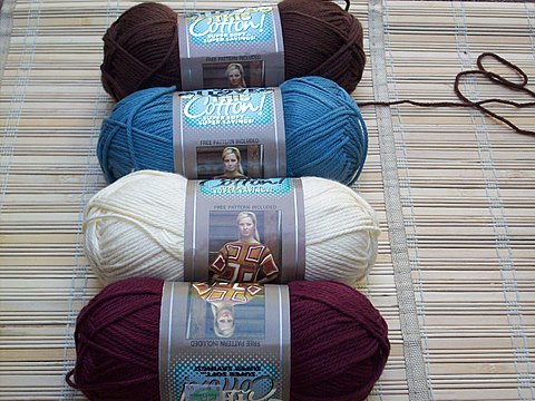 Twirly Skirt, the yarn