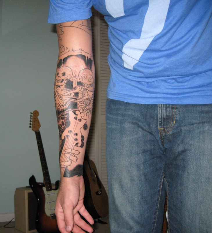 Tattoo Sleeve - Neil Powers - Mom's 