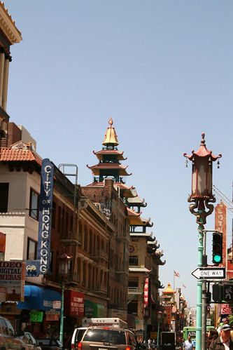 China Town San Francisco street view