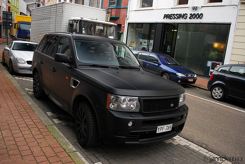 Range Rover Sport Black matte go back