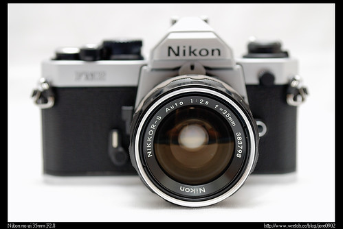 你拍攝的 Nikon no-ai 35mm F2.8。