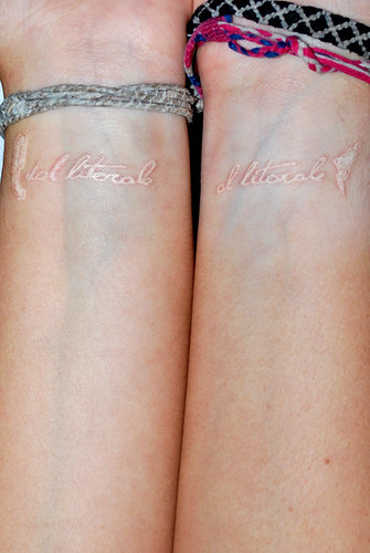 White Ink Tattoo Healed! by