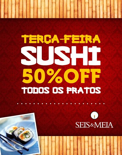 Sushi - Seis & Meia by chambe.com.br