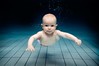 Baby swim by Eythor