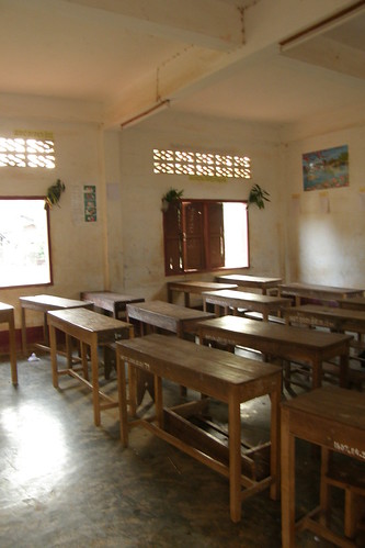 175.Champasak小學的教室