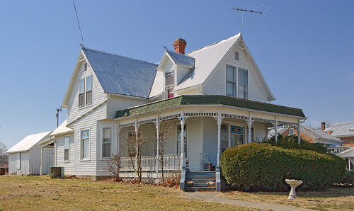House, in Brussels, Calhoun County, Illinois, USA - 2