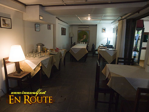 Lao Heritage Hotel Dining Room