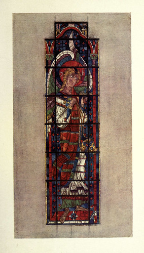 005- El Gran Angel- pared interior del abside de Chartres siglo XIII
