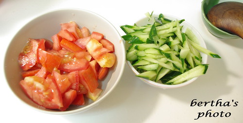 蕃茄與小黃瓜